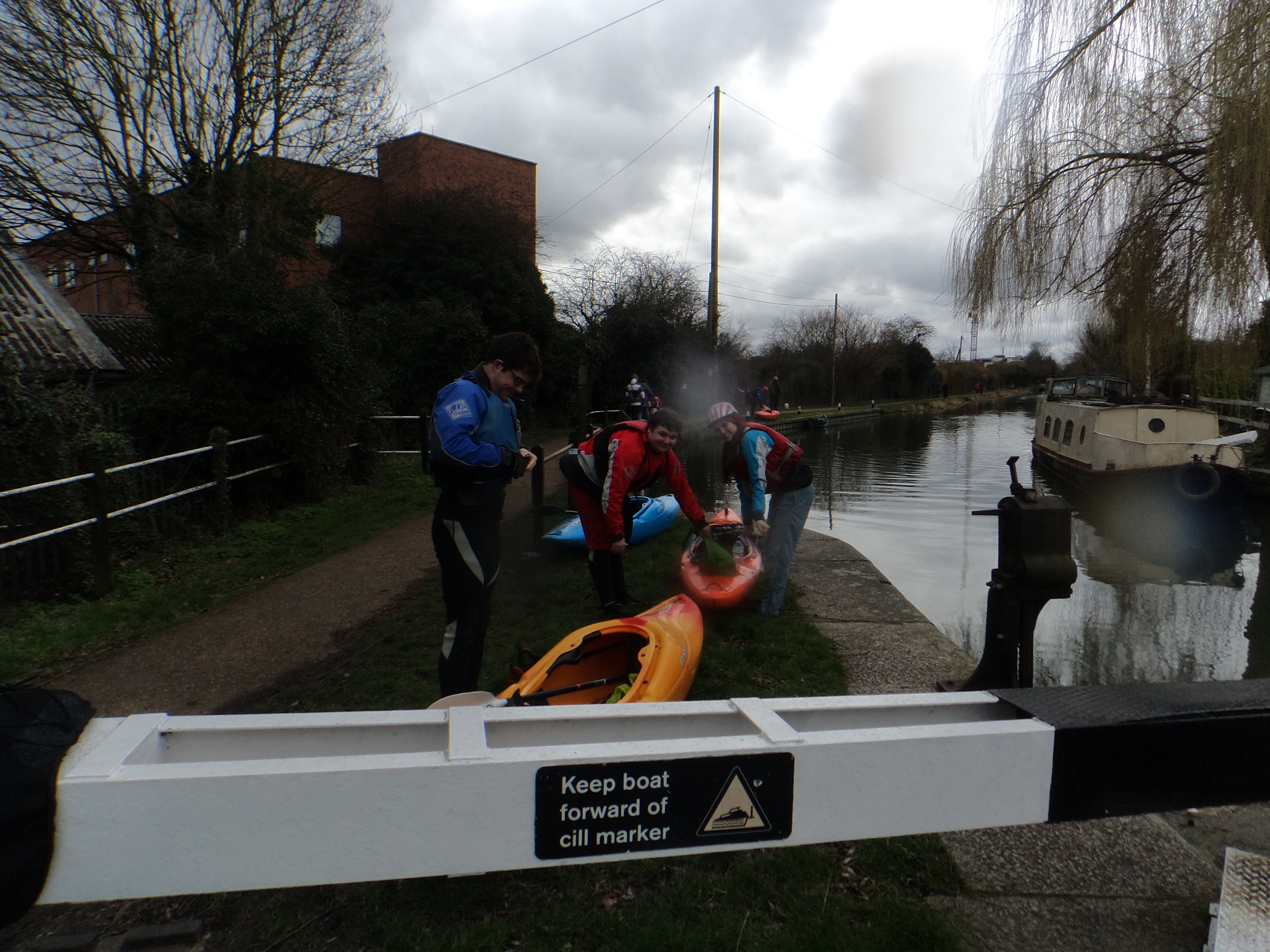 River Lee in Hertford - March 2014
