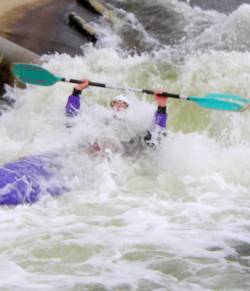 Fiona - a very conservative paddle action!