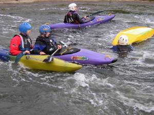 ... to much communal amusement as he goes round and round!